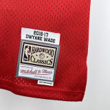 2016/17 Bulls WADE #3 Red Retro NBA Jerseys 热压