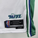 Mavericks IRVING #11 White City Edition 75th NBA Jerseys 75周年