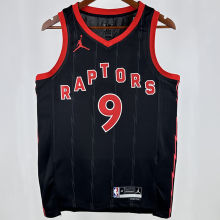 2023 Toronto Raptors BARRETT #9 Black NBA Jerseys