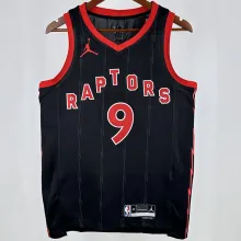 2023 Toronto Raptors BARRETT #9 Black NBA Jerseys