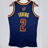 2011/12 Cleveland IRVING #2 Sapphire Blue Retro NBA Jerseys 热压