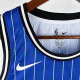 2019 Magic ONEAL #32 Royal Blue Retro NBA Jerseys