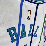 2020 Hornets BALL #1 White Retro NBA Jerseys