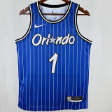 2019 Magic MCGRADY #1 Sapphire Blue Retro NBA Jerseys