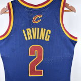 2011/12 Cleveland IRVING #2 Sapphire Blue Retro NBA Jerseys 热压