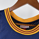 2011/12 Cleveland JAMES #23 Sapphire Blue Retro NBA Jerseys 热压