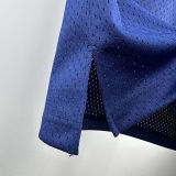 2011/12 Cleveland JAMES #23 Sapphire Blue Retro NBA Jerseys 热压
