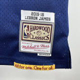 2011/12 Cleveland JAMES #23 Sapphire Blue Retro NBA Jerseys 热压