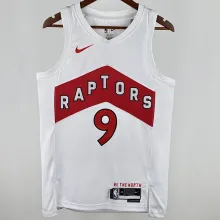 2023 Toronto Raptors BARRETT #9 White NBA Jerseys