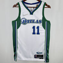 Mavericks IRVING #11 White City Edition 75th NBA Jerseys 75周年