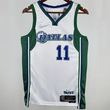 Mavericks IRVING #11 White City Edition 75th NBA Jerseys 75周年