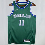 Mavericks IRVING #11 Green Retro NBA Jerseys