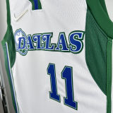 Mavericks IRVING #11 White City Edition 75th NBA Jerseys 75周年