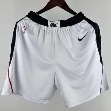 2024/25 clippers White NBA Cotton Pants