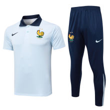 2024/25 France Light Blue POLO Training Tracksuit