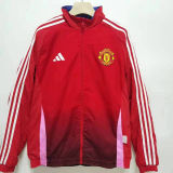 2025 M Utd Reversible Windbreaker 双面