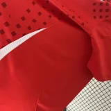 2024/25 Chile Home Red Fans Soccer Jersey