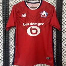 2024/25 Lille Home Red Fans Soccer Jersey