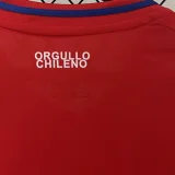 2024/25 Chile Home Red Fans Soccer Jersey