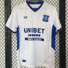 2024/25 Glasgow Rangers Away White Fans Jersey
