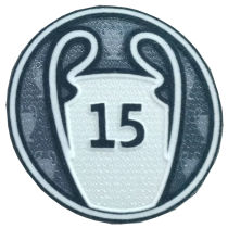 15 UEFA Champion League New Sleeve Patch 15字杯 (You can buy it alone OR tell us which jersey to print it on. )
