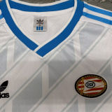 1987/88 P S V Away White Retro Soccer Jersey