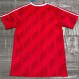 1987/88 P S V Home Red Retro Soccer Jersey