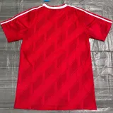 1987/88 P S V Home Red Retro Soccer Jersey