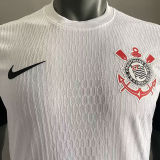2024/25 Corinthians Home White Player Version Soccer Jersey