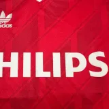 1987/88 P S V Home Red Retro Soccer Jersey