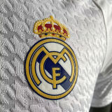 2024/25 RM Home White Player Version Soccer Jersey
