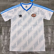 1987/88 P S V Away White Retro Soccer Jersey