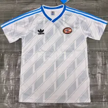 1987/88 P S V Away White Retro Soccer Jersey