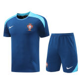 2025 Portugal Sapphire Blue Training Jersey(A Set)