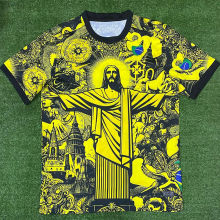 2024/25 Brazil Special Edition Yellow Fans Jersey