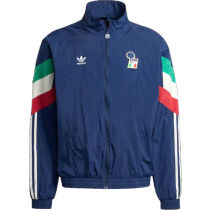 2025 Italy Sapphire Blue Windbreaker