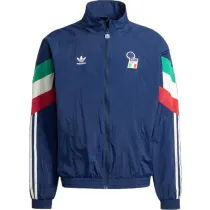 2025 Italy Sapphire Blue Windbreaker