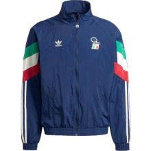2025 Italy Sapphire Blue Windbreaker
