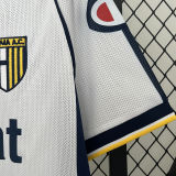 2003/04 Parma Away White Retro Soccer Jersey