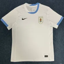2024/25 Uruguay Away White Fans Jersey 乌拉圭