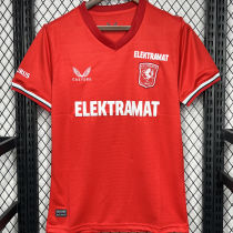 2024/25 FC Twente Home Red Fans Soccer Jersey 特温特