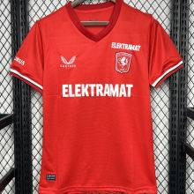 2024/25 FC Twente Home Red Fans Soccer Jersey 特温特