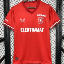 2024/25 FC Twente Home Red Fans Soccer Jersey 特温特