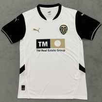 2024/25 Valencia Home White Fans Soccer Jersey