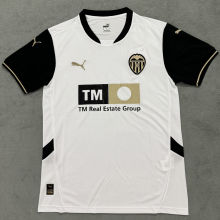 2024/25 Valencia Home White Fans Soccer Jersey