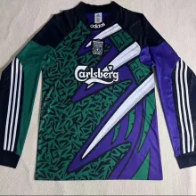 1995/96 LFC Goalkeeper Retro Long Sleeve Soccer Jersey