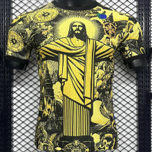 2024/25 Brazil Special Edition Yellow Player Version Soccer Jersey