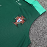 2025 Portugal Green Vest Training Jersey(A Set)