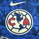 2024/25 Club America Third Blue Player Version Soccer Jersey