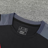 2025 M Utd Black Vest Training Jersey(A Set)